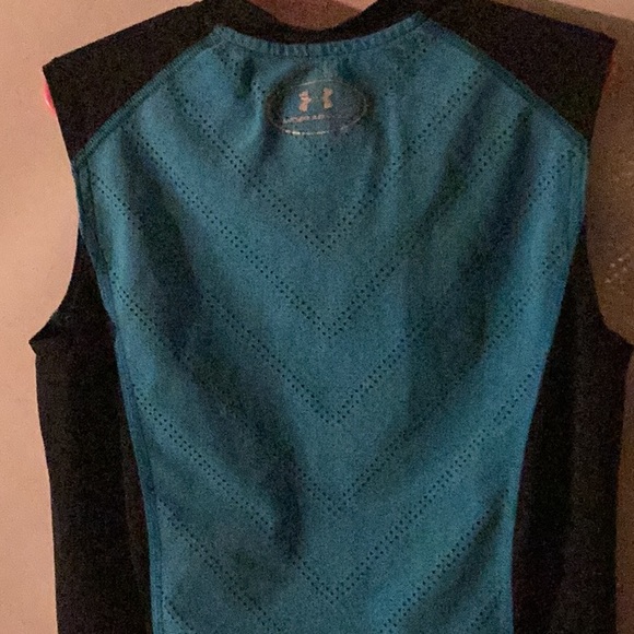 Nike lemon & Under Armour black & turquoise & white jerseys teen boys size # M . - Picture 4 of 15